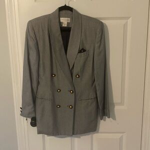 vintage casual corner blazer